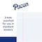 Pacon Filler Paper, 3/8in. Ruled, 8in. x 10.5in., 200 Sheets Per Pack, 3 Packs, 600PK PMMK09202 - alternate 3